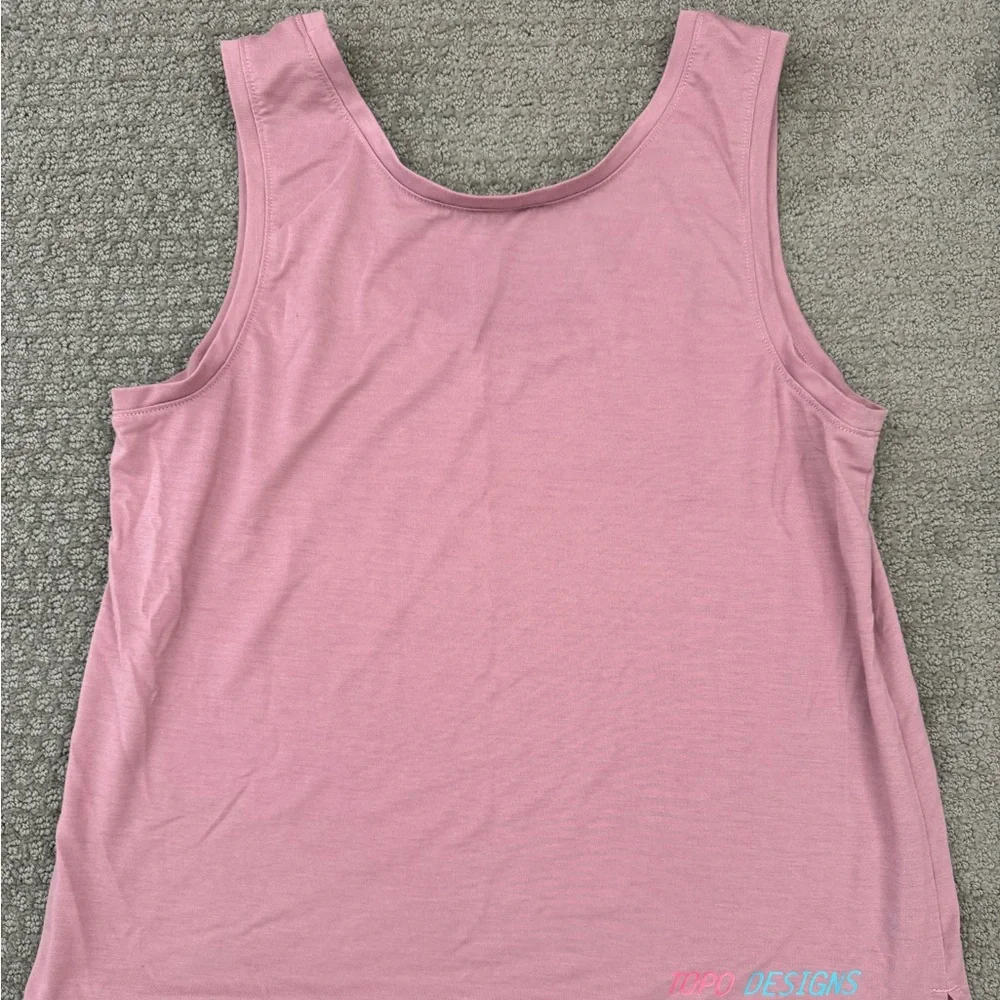 Topo Designs dusty pink tank (size medium) - Picture 2 of 5